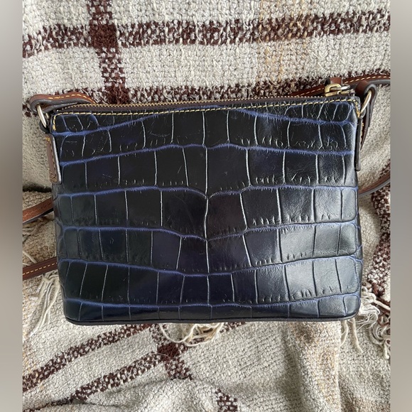 Dooney & Bourke Denison Navy Crossbody - Picture 3 of 15
